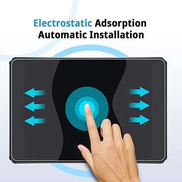 SHAOHAO Lexus NX Screen Protector, 14 In 9H Tempered Glass for NX250, NX350, NX350h, NX450+