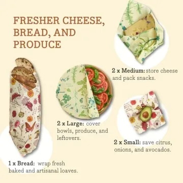 Eco-Friendly Reusable Bee's Wrap Variety Pack