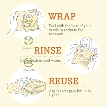 Eco-Friendly Reusable Bee's Wrap Variety Pack