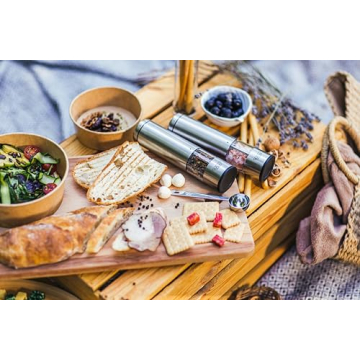 KSL Electric Salt and Pepper Grinder Set - Battery Operated