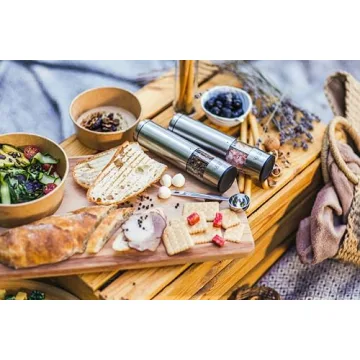 KSL Electric Salt and Pepper Grinder Set - Battery Operated