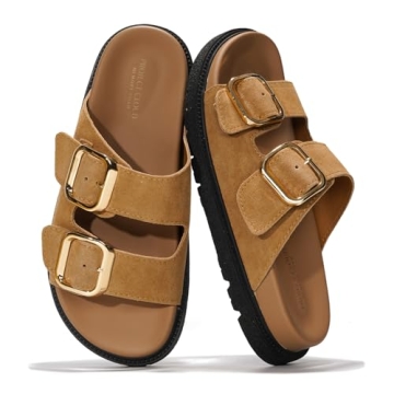 Project Cloud Women’s Genuine Leather Sandals - Comfortable & Stylish Casual Wear