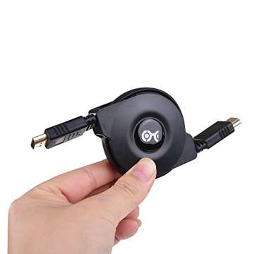 Retractable HDMI Cable 4K 60Hz Support - Cable Matters