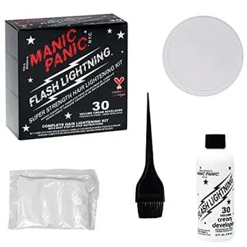 MANIC PANIC Hair Bleach Kit for Bold Colors - Vegan & Cruelty-Free