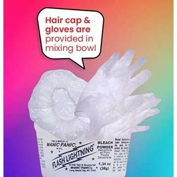 MANIC PANIC Hair Bleach Kit for Bold Colors - Vegan & Cruelty-Free