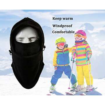 YQXCC Kids Winter Hats Balaclava Ski Mask for All Ages
