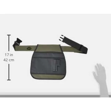 Esschert Design Garden Tool Belt Gray for Outdoor Use