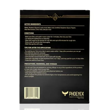 Extra Large Phoenix Foot Peel for Men - Effective Treatment