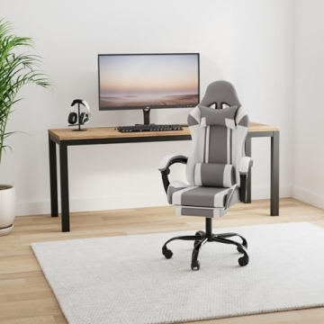 Comfortable YSSOA Gaming Chair with Footrest for All