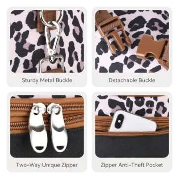 Momcozy Insulated Baby Bottle Bag, Multi-Function Breastmilk Cooler Bag, Fit as Wine Carrier or for Milk Bottles Like Dr. Brown, Comotomo, Philips, Nuk, Lansinoh, etc.