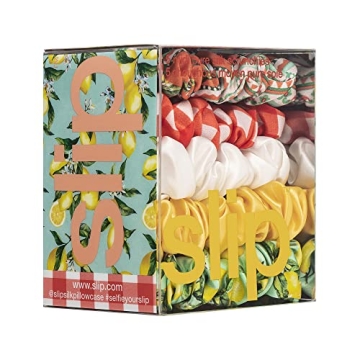 Luxurious SLIP Pure Silk Midi Scrunchies Set - Amalfi