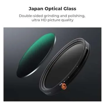 K&F Concept 77mm Variable Fader ND2-ND32 ND Filter and CPL Circular Polarizing Filter 2 in 1 for Camera Lens No X Spot Waterproof Scratch Resistant (Nano-X Series)