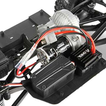 Axial SCX10 II Deadbolt 4WD RC Rock Crawler Off-Road 4x4 Electric RTR with 2.4GHz Radio, Waterproof ESC, 1/10 Scale (Olive Drab)