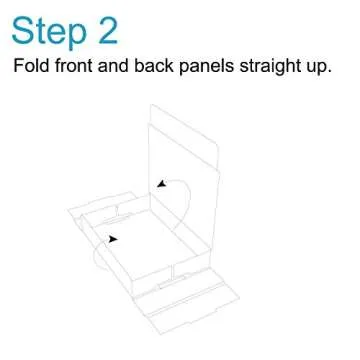 White Cardboard Shipping Box - Pack of 50, 9 x 6.5 x 1.75 Inches, White, Corrugated Box