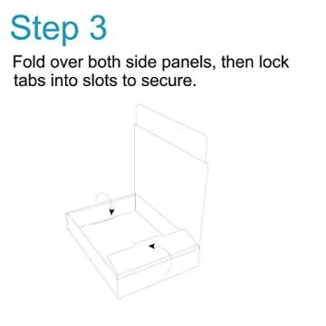 White Cardboard Shipping Box - Pack of 50, 9 x 6.5 x 1.75 Inches, White, Corrugated Box