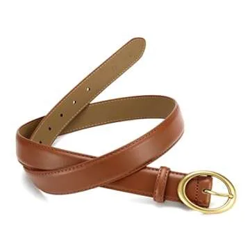 CHAOREN Women's Leather Belt - Casual Style for Any Occasion