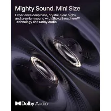 SHOKZ OpenDots ONE Wireless Earbuds - 40hrs Playtime