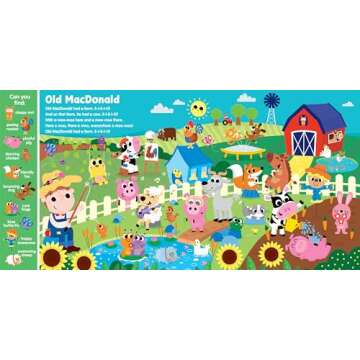 Search & Sing Nursery Rhymes - Interactive Sound Book for Toddlers | 6 Songs & Hidden Picture Fun | ...