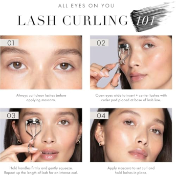 Tweezerman Classic Lash Curler in Rose Gold for Beautiful Curls