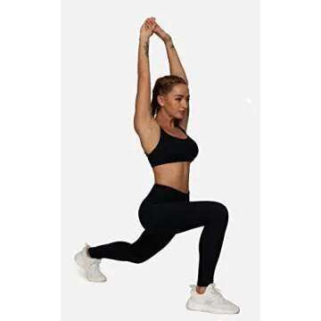 Stylish QUEENIEKE Yoga Sport Bra with Light Support