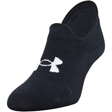Under Armour Essential Ultra Low Tab Socks - 3 Pairs in Black