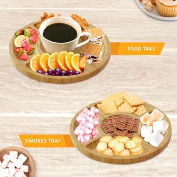 Smores Maker Fire Pit for Indoor & Outdoor Fun