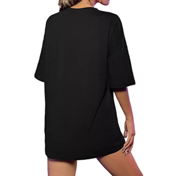 Zoyami Women's Vintage Oversized Graphic T Shirt - Comfy Style