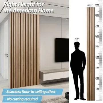 Art3d Walnut Acoustic Panels for Noise Reduction & Elegance