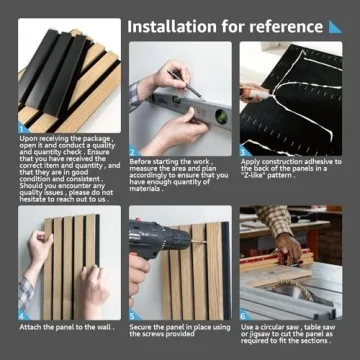 Art3d Walnut Acoustic Panels for Noise Reduction & Elegance