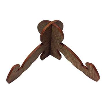 Christmas Holiday Armed Forces Army Decorative Laser Three Dimensional Wooden Wall Plaque