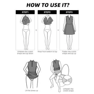 Tennis Dress Golf Dress for Women, Athletic Dress with Built in Shorts and Pockets for Sleeveless Workout Active Dresses