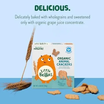Little Bellies Organic Animal Crackers for Toddlers