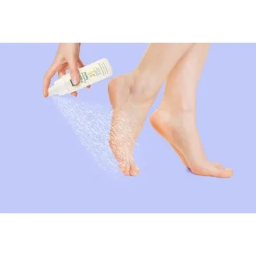 Earth Therapeutics Tea Tree Foot Peeling Spray for Smooth Skin