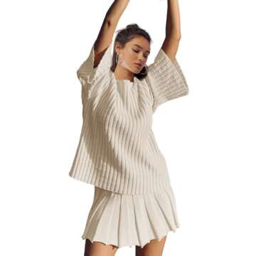 LAMISSCHE Women’s Oversized Lounge Set in Beige