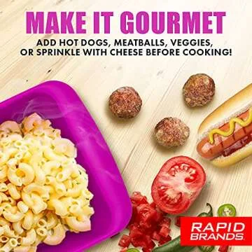 Rapid Mac Cooker for Easy Microwave Mac & Cheese