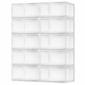SneakerView Clear Boxes – Stackable Storage for Sneakerheads