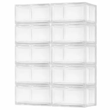 SneakerView Clear Boxes – Stackable Storage for Sneakerheads