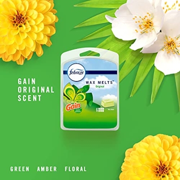 Febreze Wax Melts Gain Scent Odor Eliminator 4 Pack