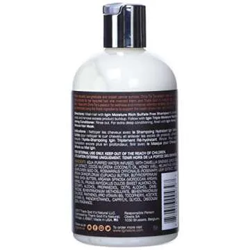 tgin Triple Moisture Replenishing Conditioner For Natural Hair - Dry Hair - Curly Hair - 13 Oz