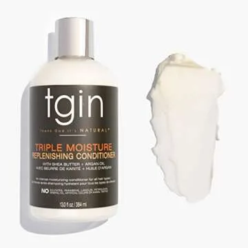 tgin Triple Moisture Replenishing Conditioner For Natural Hair - Dry Hair - Curly Hair - 13 Oz