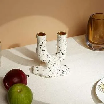 UZENEY Candlestick Holder - Modern Chic Decor for All Occasions