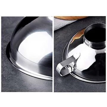 Picowe 5Pack Canning Funnels, 2 for Wide and Regular Mouth Mason Jar Spices Cans, 3 for Filling Bottles, Stainless Steel with Loops