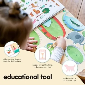 Sticker Book with 500+ Stickers for Kids Aged 2-8