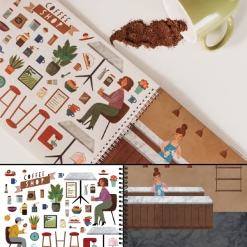 Sticker Book with 500+ Stickers for Kids Aged 2-8