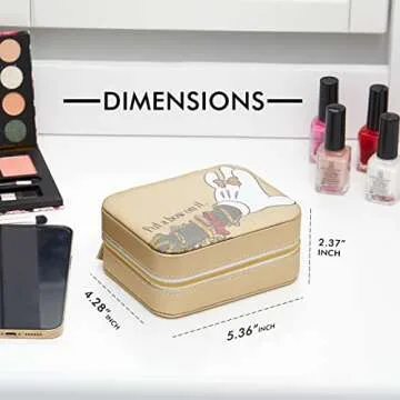 Disney Minnie Mouse Jewelry Organizer for Travel and Home