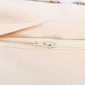 Creative Co-Op Wool Blend Tweed, Brown Pillow