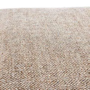 Creative Co-Op Wool Blend Tweed, Brown Pillow