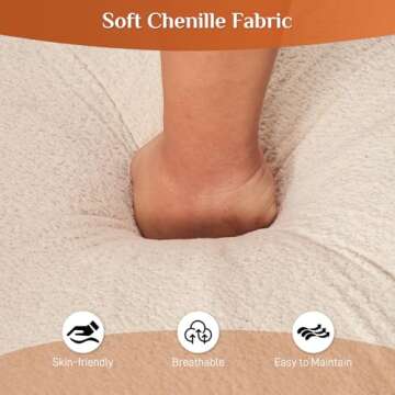 Nolohoo Comfy U Shape Sectional Cloud Couch for Living Room