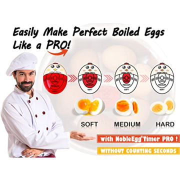NobleEgg Egg Timer Pro for Perfect Eggs Every Time