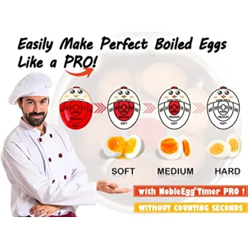 NobleEgg Egg Timer Pro for Perfect Eggs Every Time